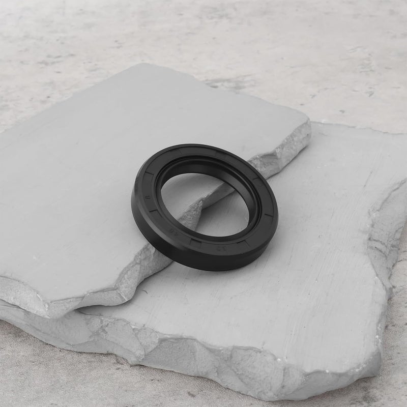 OTOTEC 4X TC Double Lip Skeleton Oil Seal 32x48x8mm NBR for Industrial Sealing Black - Image 5